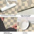thumbnail image 3 of Beige Gray Checkerboard Checkered Pattern Kitchen Rug Mat,Kitchen Runner Rugs Non Skid Washable,Decorative Kitchen Floor Mats for Kitchen,Sink,Laundry,17"X47", 3 of 5