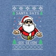 thumbnail image 3 of Wild Bobby Santa Says 6 7 Meme Sweater | Holiday Men Tee, 3 of 5