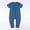 Blue, variant on EGNMCR Baby Sleeveless Romper Zipper Toddler Summer Jumpsuit Outfits Infant Pajamas Onesie 0 24 Months (Blue,3 6 Months) Baby