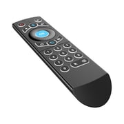 TV Remote Control with Soft for Touch Small Air Mouse Gyroscope G21 Pro Controll