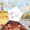 thumbnail image 3 of 6pcs transparent removable hook, strong and traceless Christmas thread clip hook [bagged], 3 of 8