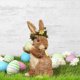 thumbnail image 5 of Figuras de Conejo de Pascua, Estatua de Conejo de Pascua de Dibujos Animados para Cocina Casera de Granja, 5 of 8