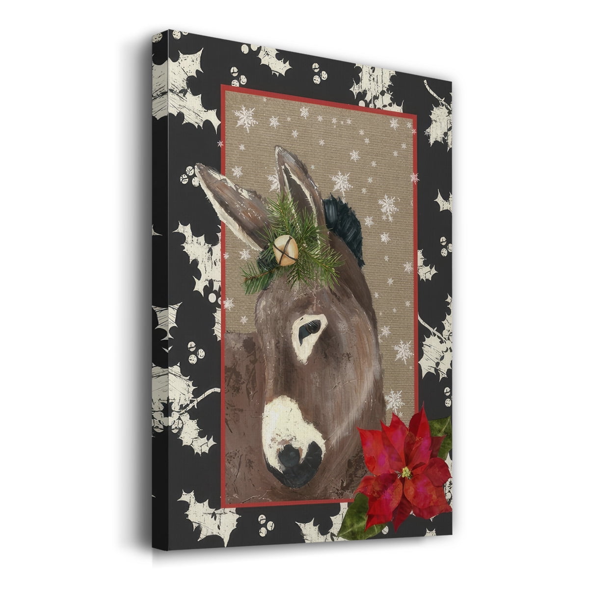 County Christmas Farm III- Gallery Wrapped Canvas