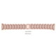thumbnail image 1 of Correa de Reloj Banda de Repuesto de Metal con Diamantes de imitación Compatible con Huawei Watch 22 mm Rosa, 1 of 8