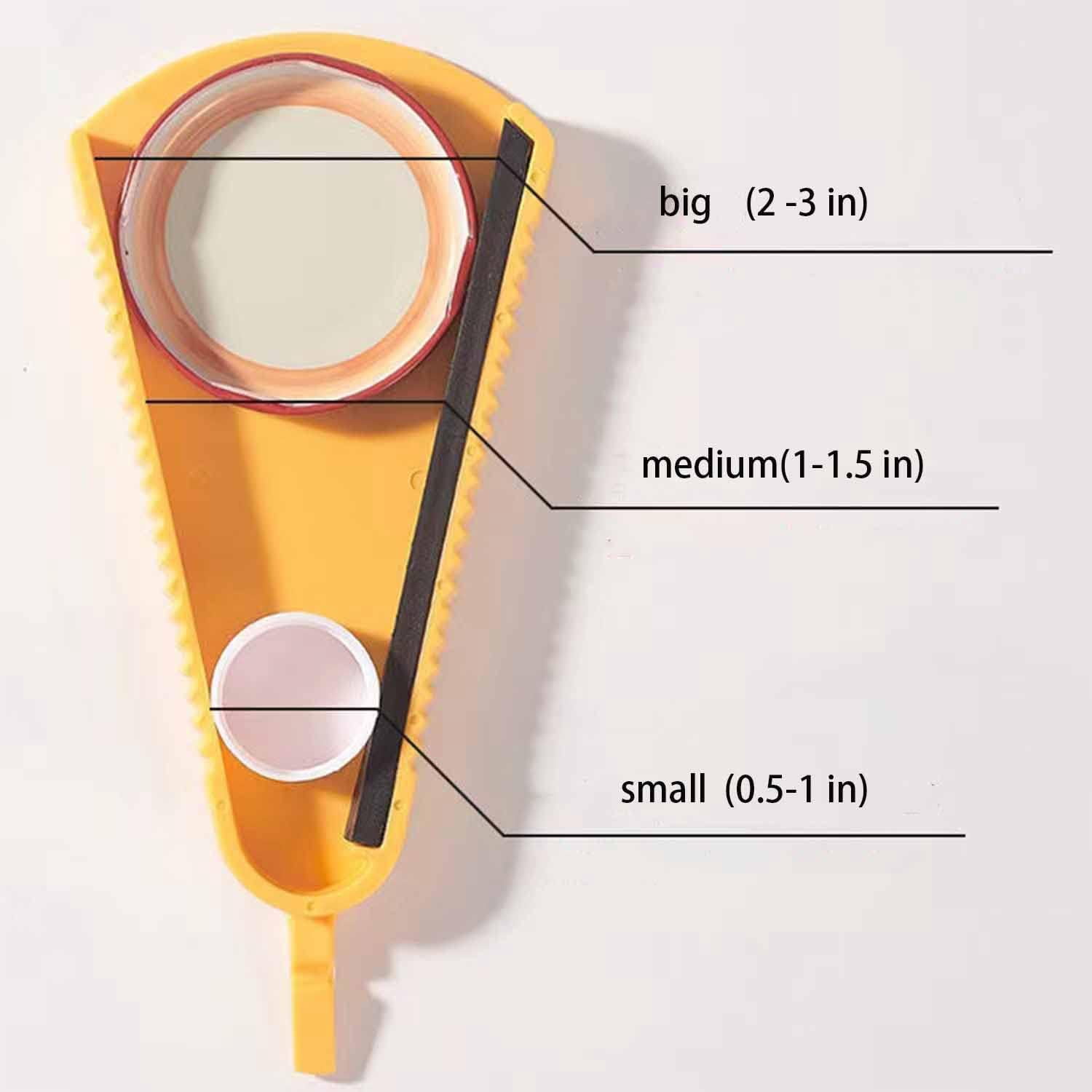 FRKSMD-6 in 1 Jar Opener for Weak Hands - Multifunctional Can Opener - Bottle Opener Kitchen Tools for Beer, Can, Soda Water, jam Jar Opener. Essential Kitchen Gadgets for Home Assistance, 2PCS