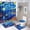 AA-2, variant on Starry Night in Paris Shower Curtain Bathroom Sets Toilet Lid Rug, Bath Mat And Contour Mat, Shower Curtain 4Pcs