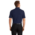 thumbnail image 4 of Zfeel High Performance Pure Dry Fit Poly Polos T-shirt for Men Short Sleeve White Color Casual Tee 6 oz 100% Polyester Pure Poly Collared Shirt, Size-5XL, 4 of 6