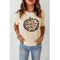 thumbnail image 4 of POGLIP T-Shirt à Col Rond Imprimé Graphique Orange Pumpkin Queen pour Femmes, 4 of 6