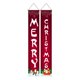 thumbnail image 1 of Farfi, 1 par, cartel de soldado de nogal, cartel navideño para porche, colgante para puerta, cartel de Feliz Navidad para decoración navideña del hogar, 1 of 5