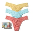 thumbnail image 2 of Hanky Panky Womens Signature Lace Original Rise Thong Fashion 3-Pack Style-48113PVPK, 2 of 5