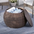 thumbnail image 1 of Better Homes & Gardens Brookbury Barrel Coffee Table with Storage, 1 of 5