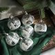 thumbnail image 2 of Juego de 6 bolas de Navidad de plástico transparente con pintura de bola de nieve blanca para colgar en el árbol de Navidad, suministros de Año Nuevo, 2 of 4