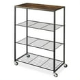 thumbnail image 1 of Whitmor 6764-10296 Rolling 4-Tier Storage Shelves, 1 of 1