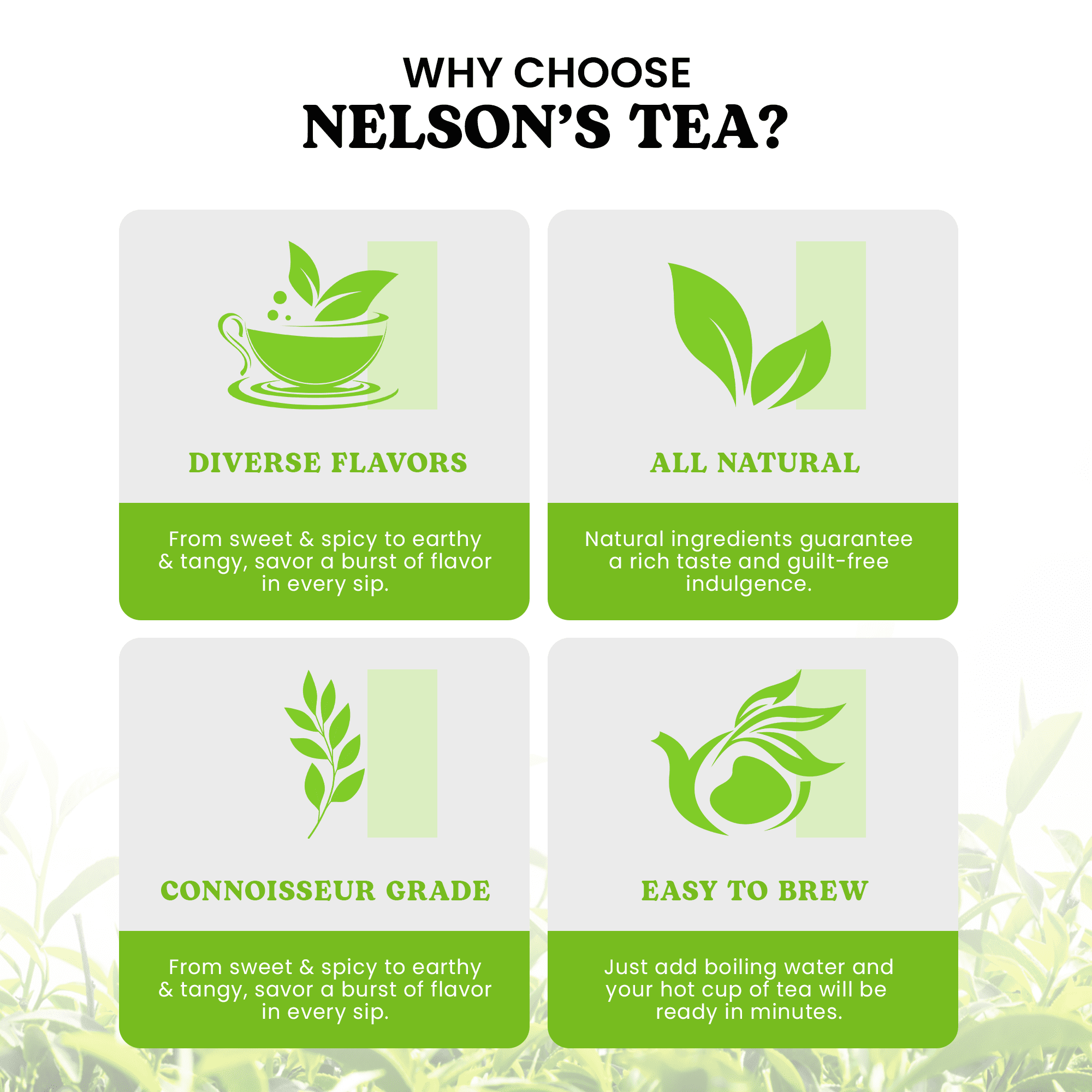Nelson's Tea Bundle - Mango Passionfruit (2oz) & Raspberry Hibiscus (2oz) - Two Unique Flavors: Black Tea with Dried Mango, Cornflowers, & Safflower, and Green Rooibos with Raspberries, & Pomegranate