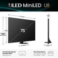 thumbnail image 3 of TV Hisense 75 pulgadas 75U8QG QLED Mini-LED, 3 of 9