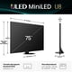 thumbnail image 3 of TV Hisense 75 pulgadas 75U8QG QLED Mini-LED, 3 of 9