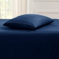 thumbnail image 4 of Empyrean Bedding Set of 4 Pillow Cases, Queen Pillowcase Premium Microfiber, Standard Size 20"X30" Navy Blue, 4 of 9