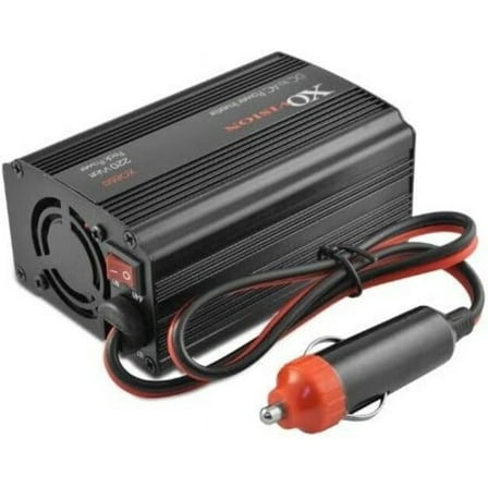 XO Vision XO650 250-Watt DC to AC Car Power Inverter (Black) - New