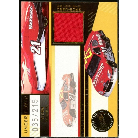 Elliott Sadler Card 2003 Press Pass Eclipse Under Cover Cars #UCT14