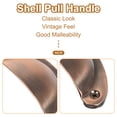 thumbnail image 4 of Uxcell 10pcs Drawer Handles for Kitchen Cupboard Furniture, Red Bronze, 4 of 5