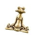 thumbnail image 3 of Adorno de mesa Sit Zen Yoga Decoración de escritorio Forma de animal Escultura de latón Quemador de incienso para oficina en casa tholdsy HA005412-00, 3 of 6