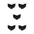 thumbnail image 1 of Jumpingount Bragas acolchadas para glúteos únicas para mujer, ajustables y agradables para la piel, para mujer, con relleno de glúteos, negro L Type2 NO2, 1 of 6
