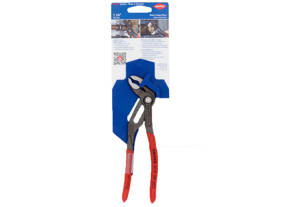 KNIPEX 7" PIPE PLIERS
