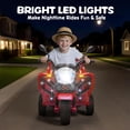 thumbnail image 7 of Track Seven 12V Kids Ride on Car, Electric 3-Wheel Cargo Truck with Large Storage Space, LED Lights, Music, Electric Trike Ride on Toy for Kids Aged 3+, Red, 7 of 7