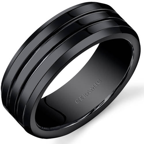 Men's Black Rings