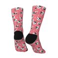 thumbnail image 5 of Uemuo French Bulldog Face Pattern Women's Crew Socks, Soft Durable Breathable Moisture-Wicking with Odor Control Cotton socks, 5 of 9