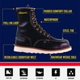 thumbnail image 3 of Botas de trabajo Thorogood serie 1957, impermeables, con punta de acero, para hombre, 3 of 7
