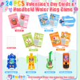 thumbnail image 3 of Regalos de San Valentín para niños, paquete de 24 tarjetas con juego acuático, 3 of 6