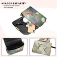 thumbnail image 3 of KUIFORTI Hummingbird Leather Crossbody Bags Easy to Carry Comfortable Woman Shoulder Bag Handbags Durable Purse Shoulder Bags with Chain Strap for Camping Parties, 3 of 6