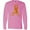 Azalea, variant on Leukemia Awareness with Orange Ribbon Made of Hearts Long Sleeve T-Shirt
