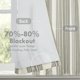 thumbnail image 2 of Cortinas DriftAway Chris Linen Blackout, 114 x 160 cm, color gris, 2 of 9