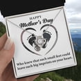thumbnail image 5 of To My Mom - Mother's Love Is Bliss, Is Peace - Love Knot Necklace - Message Card & Gift Box, 5 of 5
