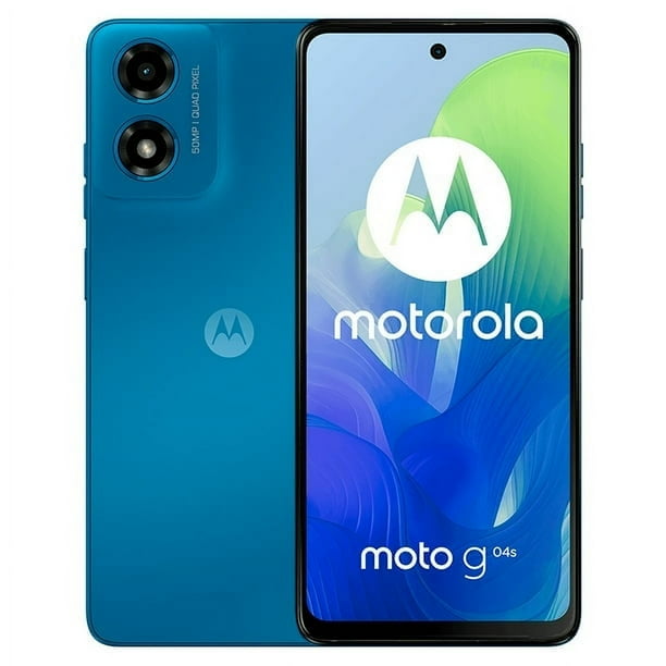MOTOROLA MOTO G04S 4GB RAM 128GB SATIN BLUE