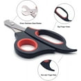 thumbnail image 2 of Professional Cat Nail Clippers Trimmer Scissors for Small Breeds, Puppies, Rabbits, and More, Safe Sharp Stainless Steel Blades, Non-Slip Big Handles, Easy at Home Grooming, 2 of 5