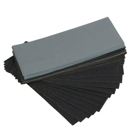 

Wet Dry Dual Use Sandpaper Metal Wood Sanding Paper Polishing Sheet Assorted Set Woodworking Tool 42 Pcs/set