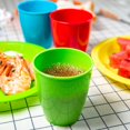 thumbnail image 4 of Youngever 8 Ounce Kids Cups, 9 Pack Kids Plastic Cups In 9 Assorted Colors, 8 Ounce Kids Drinking Cups, Toddler Cups, Cups for Kids Toddlers, Unbreakable Toddler Cups, 4 of 5