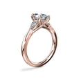thumbnail image 3 of 0.70 Ct Marquise Cut Natural Diamond Stylish Three Stone Ring for Anniversary Solid 14K Rose Gold Size 4, 3 of 8