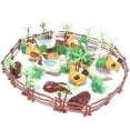 thumbnail image 3 of 55 Piezas de Simulación de Salvajes Yotijar Juguete de la cerca de los animales de granja, 3 of 10