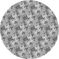 thumbnail image 1 of Ahgly Company Machine Washable Indoor Round Transitional Platinum Gray Area Rugs, 5' Round, 1 of 7