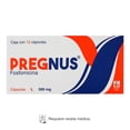 thumbnail image 1 of Pregnus Fosfomicina 500 mg 12 cápsulas, 1 of 3