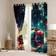 thumbnail image 3 of Castle Fairy Sport Car Black Out Curtains,Racing Car Curtains Pack of 2 (42x63 Each), 3 of 6