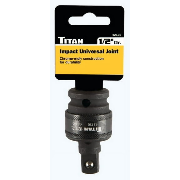 Titan 42130 Impact Socket Universal Joint 1/2-Inch Drive