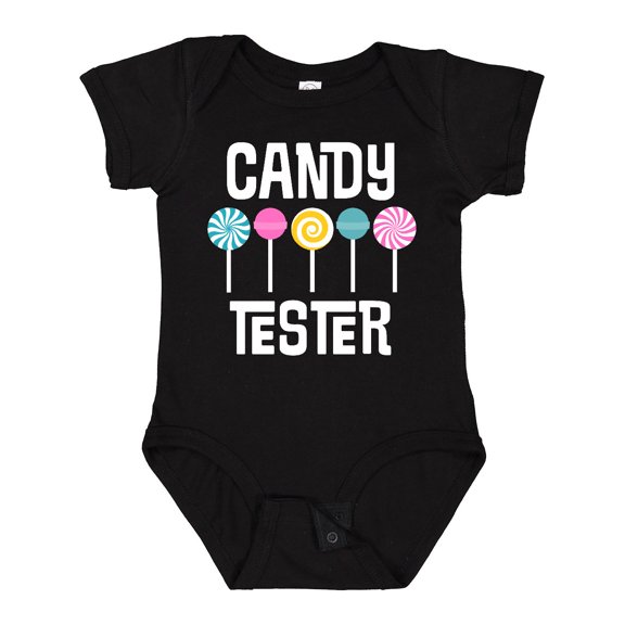 Inktastic Candy Tester Cute Sweets Boys or Girls Baby Bodysuit