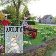 thumbnail image 5 of RKSTN Polyester Fl Ag Easter Outdoor Garden Flag Bunny Pattern Printed Polyester Flag, 5 of 5