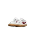 thumbnail image 3 of Nike Court Legacy Baby/Toddler Shoes Color: White/Laser Fuchsia Size: 6C, 3 of 4
