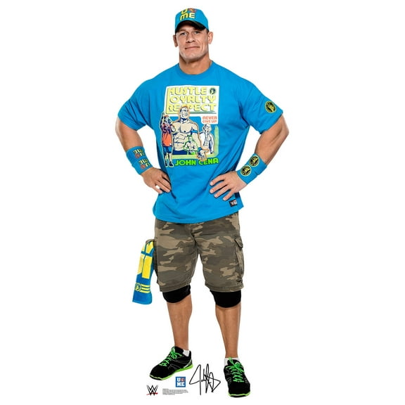 John Cena Light Blue Shirt - WWE